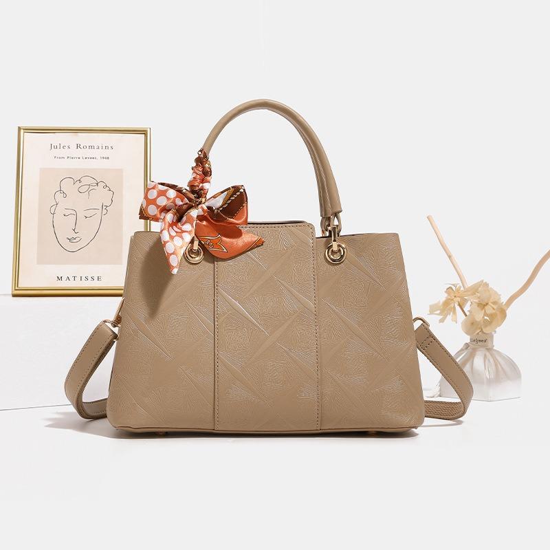 Leder Muttertags-Geschenktasche Damen neue tragbare Umhängetasche leichter Luxus Mode Damen Muttertasche in der Atmosphäre