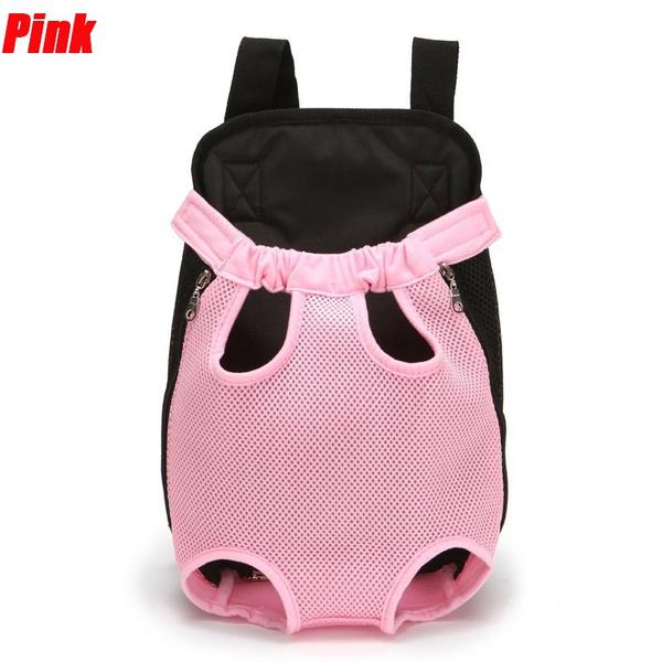 6 Color Pet Carrier Backpack Adjustable Pet Front Cat Dog Carrier Travel Bag Legs Out Products Breathable Mesh Shoulder Backpack
