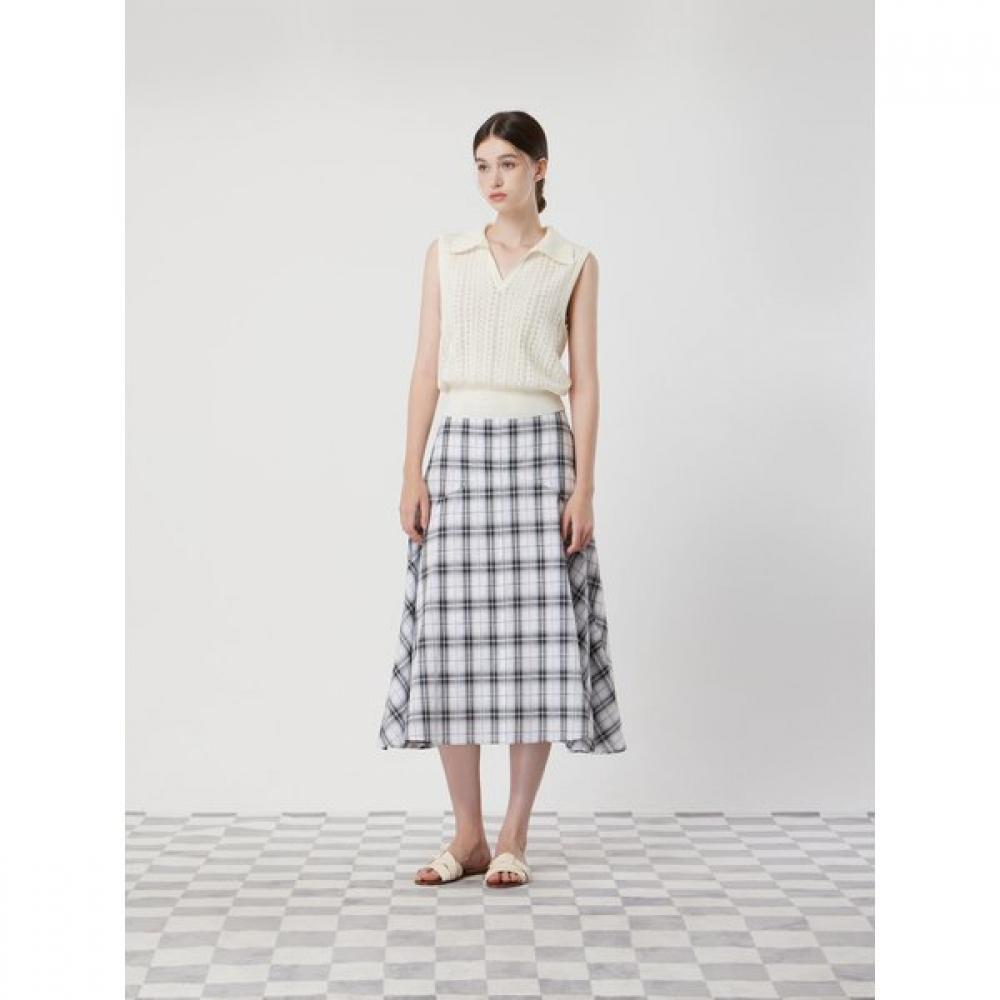 Cc Collect Rippstrickweste mit V-Ausschnitt C252ksb031