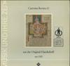 LP Record SYTUDIO DER FRUHEN MUSIK MUNCHENER  Carmina Burana  20 Lieder Aus Der  641184 TELEFUNKEN 1975 Germany Classical Used