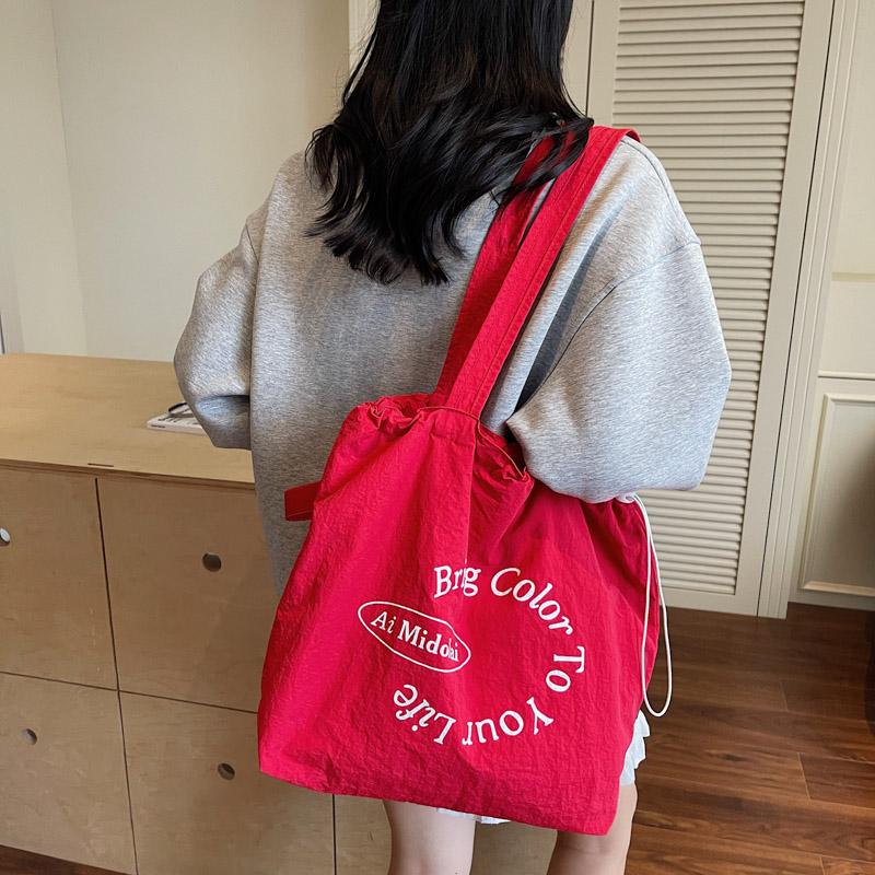 

Letter Print Handbag Women Shoulder Bag