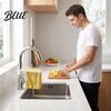 Dish Towel Holder Rod Hanger Holder Space Faucet Rag for Kitchen Saving Double Durable PLA