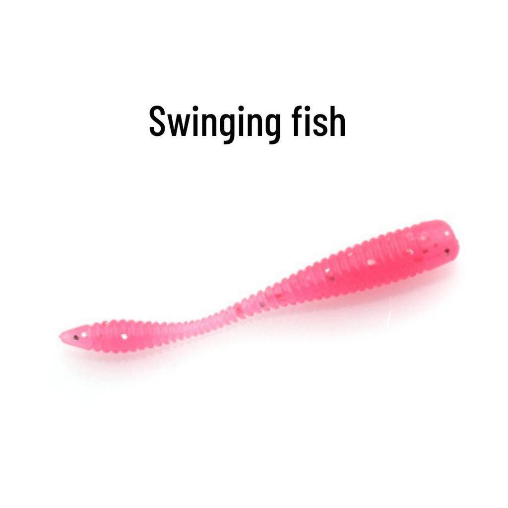 Mini Miękka Przynęta Korzeń Wędkarski: Ultra-Mały Micro Minnow do Drop Shot, Sztuczna Przynęta Rybka z TPE