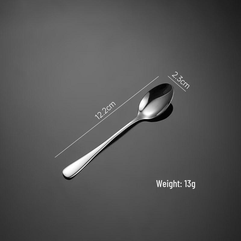 

Qianxing 304 Stainless Steel No. 5 Pointed Coffee Spoons (15-Piece Set)