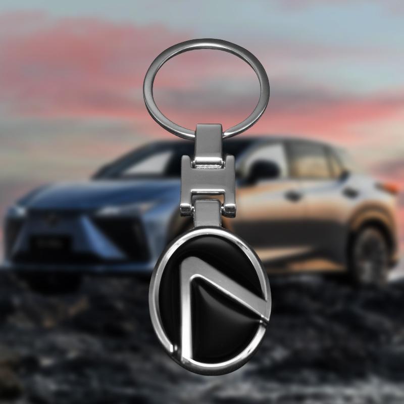 3D Metal Car Key Ring Chain For Lexus LS LC RZ IS350 ES300 GS350 CT200h GX460 LX570 RX500h NX300 UX260 LM Keychain Accessories RH8
