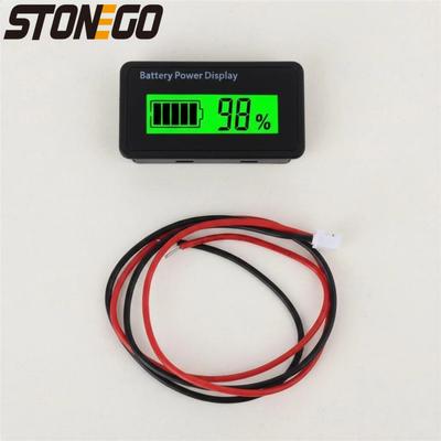 12V 24V 48V Car Motorcycle Digital LCD Battery Capacity Monitor Voltmeter Lead-acid Lithium Battery Tester