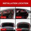 Car Door Weatherstrip Universal Shape 5M/16.4Ft For Car Door Edge
