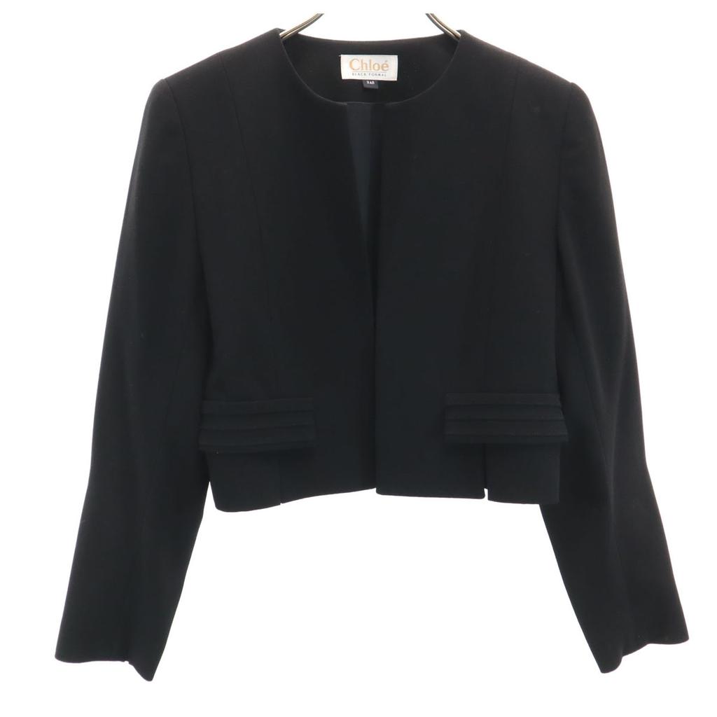 Chloe Black Formal Wear Made In Japan Jacket 9AR Black Women Used