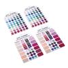 2 Sets Color Palette Cards Portable 12 Season Color Analysis Guide for Clothing Makeup Skin Tone Test