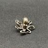 Messing Oktopus Heimdekoration Antik Kupfer Tierfiguren Miniaturen Schreibtisch Ornament Zubehör Kreativer Tisch Tee Haustiere Handwerk