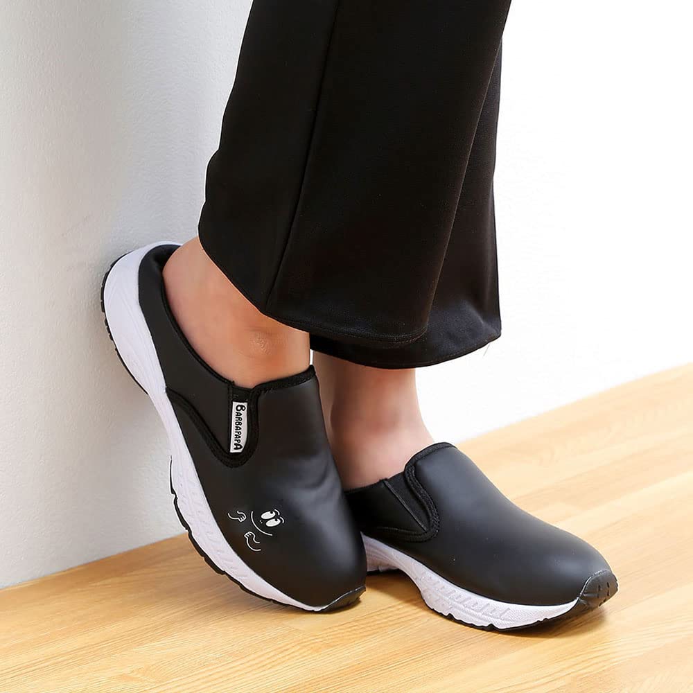 Barbapapa Sabo Lightweight Nurse Shoes, 4E, Women's, Size 25, White/Pink, 3970211A