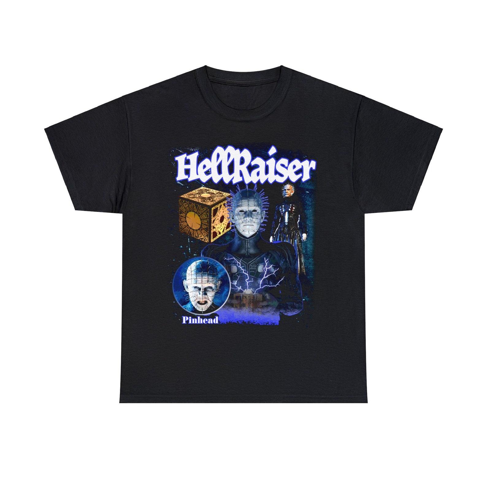 Hellraiser Pinhead 90s styled horror movie t shirt S