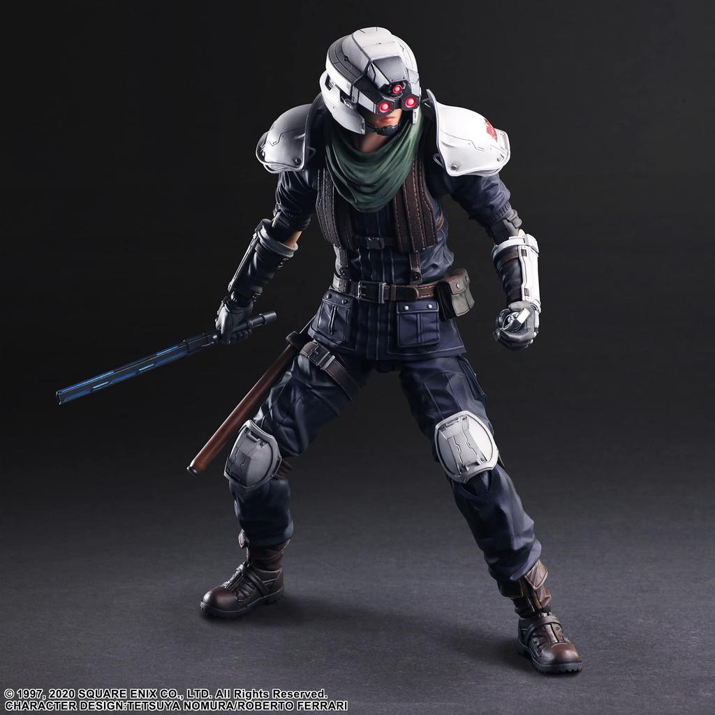 Final Fantasy VII Remake PLAY ARTS Kai Guard PVC Painted Movable Figure