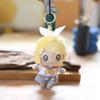 Anime plyšová hračka Hatsune Miku KAITO MEIKO Luka Kagamine Rin Len Figurka Plyšová panenka Kawaii Q verze Klíčenka Přívěsek na tašku Dárek