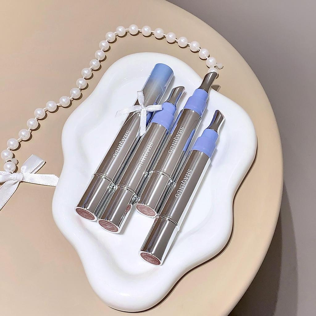 Lip Gloss SHAQINUO Moisturizing Mirror Lip Long-lasting Color Lipstick