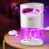 Lámpara Asesina de Mosquitos UV Silenciosa Fotocatalizador Matamoscas 1 Pieza Carga USB Fácil de Limpiar para Uso en Hogar Hotel Dormitorio