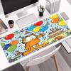Garfield Theme Mouse Pad, Non Slip Rubber Base, Multifunctional Office & Home Decor, Perfect for Workspace Personalization.