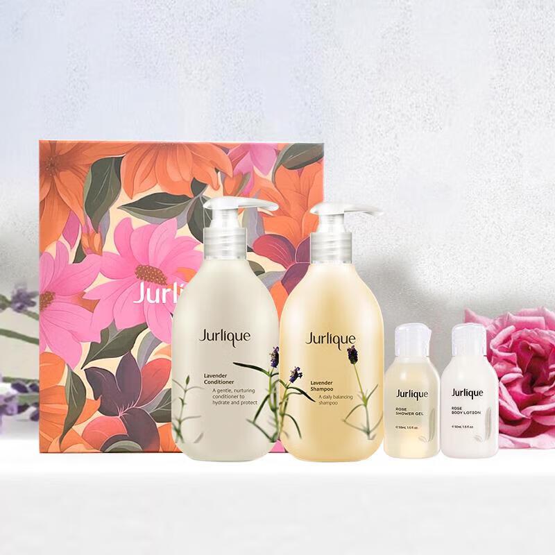 Jurlique Spring Gift Set: Lavender Hair & Rose Body Care