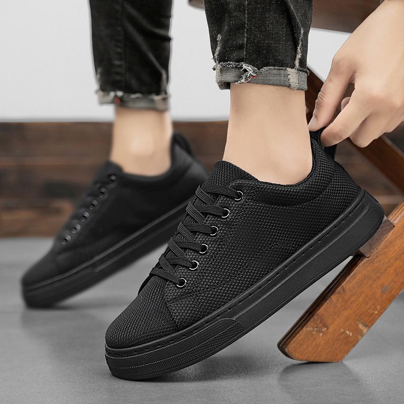 2026 Breathable Men's Canvas Shoes - Trendy Korean Style Casual Sneakers