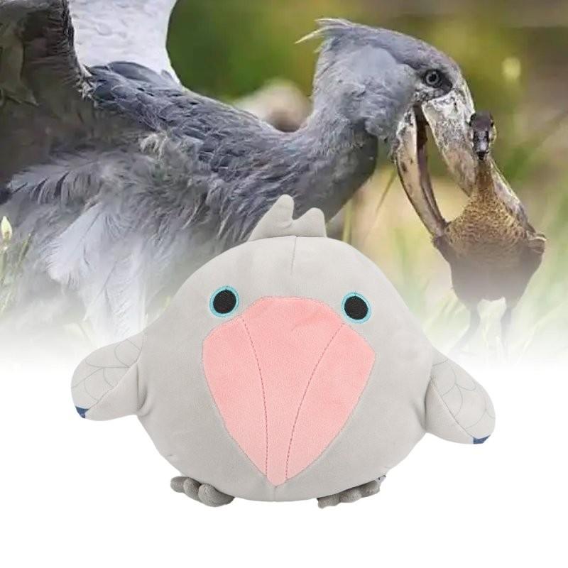Headed Stork Whale Plush Toy Room Decoration Children Festivals Gift Pp Cotton