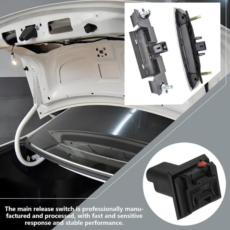 Heckklappenentriegelungsschalter 6554ZZ Auto Kofferraumentriegelungsschalter Heckklappe Kofferraum Öffnungstaste für C4 307 407