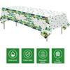 Dinosaur Birthday Party Supplies Tablecloth, Disposable Dinosaur Party Tablecover Decorations, Dino Theme Table Decorations for 1st 2nd 3rd Birthday,