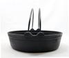 Castle Enterprise (Asahi) Iwate Prefecture Traditional Craft Nanbu Ironware Multi-purpose Pot (Gas/IH Compatible) 26cm with Wooden Lid