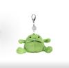 JC Series Cute Animal Stuffed Plush Keychains Penguin Frog Bear Turtle Soft Toy Charms for Bags Decor Ideal Kids Birthday Gifts