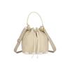 Lesportsac Ecru Moon Raffia Medium Drawstring Shoulder Bag