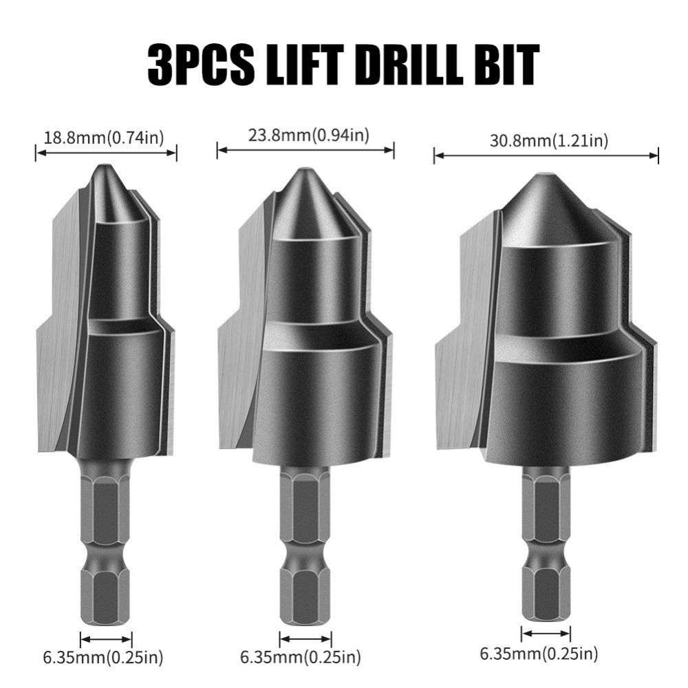Full Open Process Water Pipe Expansion Drill Plumbing Pipe Reamer  Plumber Repair Power Parts