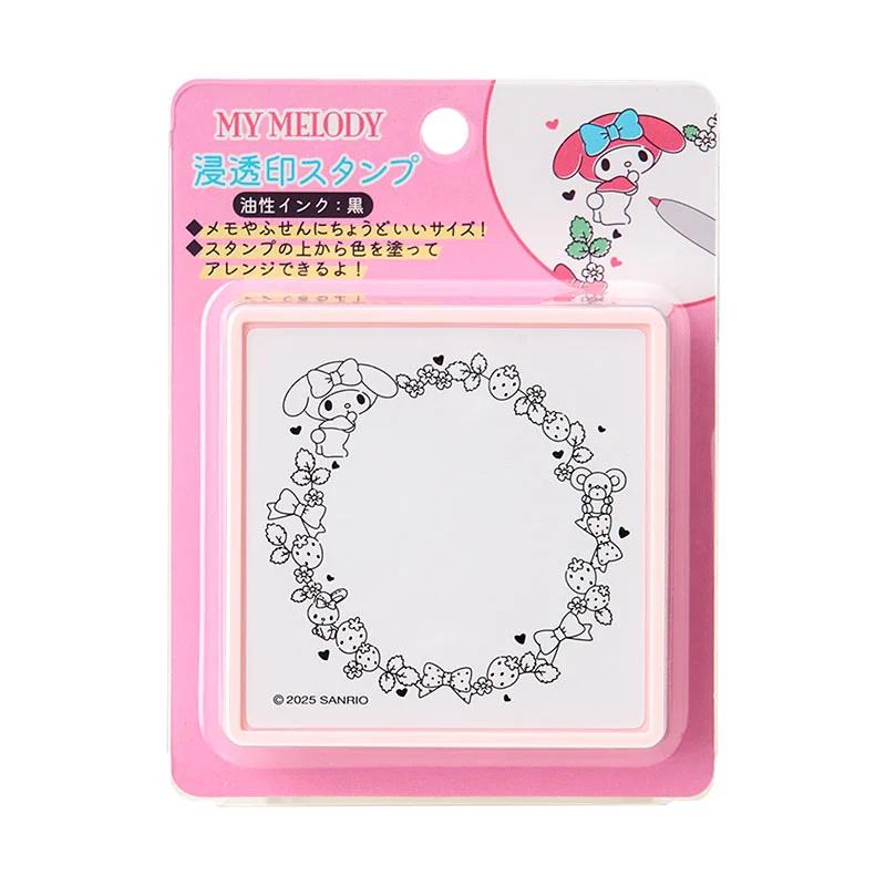 Sanrio My Melody Samobarvicí razítko Japonsko NOVÉ Sanrio postavy