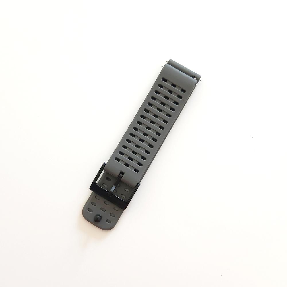 

22MM Silicone strap Pin buckle Compatible with Suunto Vertical Replacement watch band For Suunto 9 Peak Pro,5 Peak Bracelet 22 For Suunto 5 Peak темно-сірий
