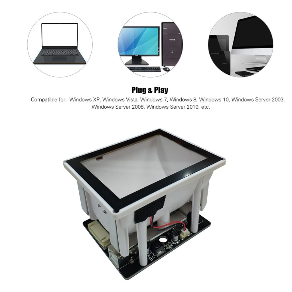 2D bar  scanner Professional Module with Atomizing Lighting and  for Access Control Machine Self Service Vending Machine