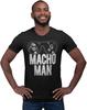 Macho Man Wrestler Ooold School Lila Erwachsenen T-Shirt