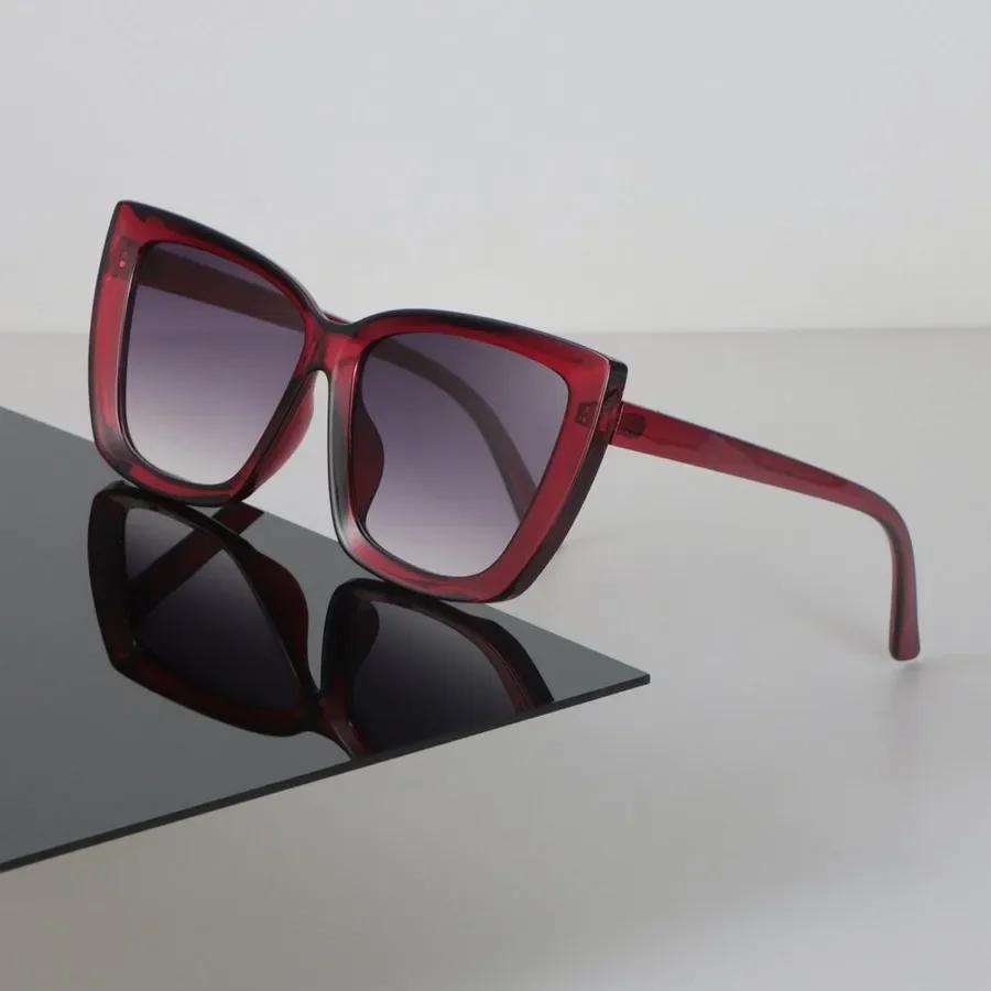 Vintage Rectangle Sunglasses Women Men Casual Fashion Glasses Luxurious Brand Designer Female