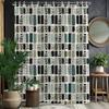 Bohemian Shower Curtain Sage Green Shower Curtain Sage Bathroom Curtain Green Shower Curtain With 12 Hooks