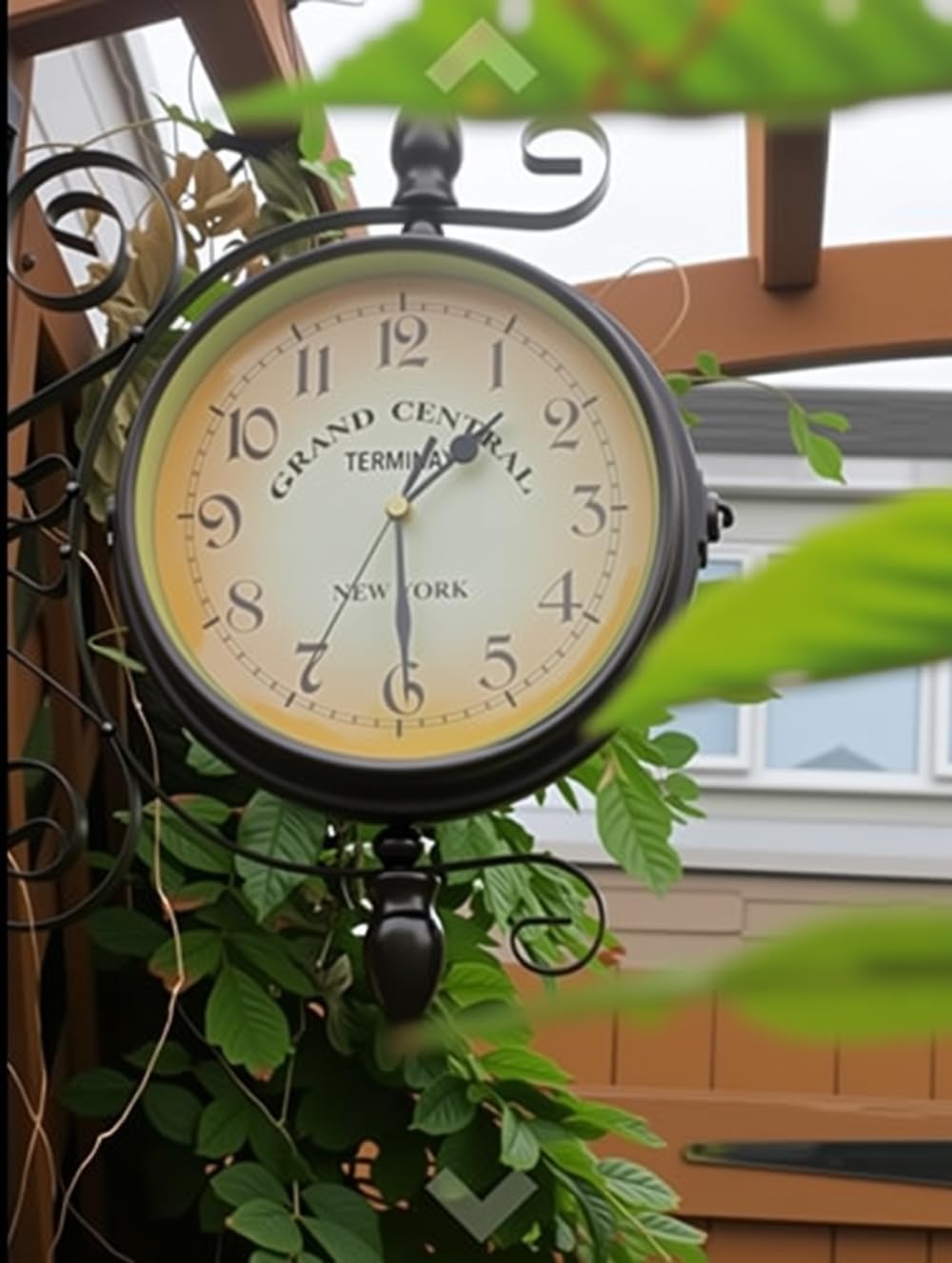 

Круглые люстра-часы с завитками, настенные, боковое крепление, домашний декор, настенные часы