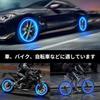 2pcs Car Tire Valve Cap LED Valve Cap Intelligent Dual