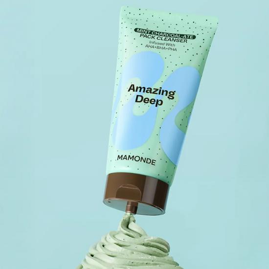 Mamonde Amazing Deep Mint Chocolate Pack Cleanser 135g Special (+25g)