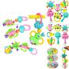 Rattle Newborn Set Baby Early Education Handbell Fancy Musical Toys 7pcs