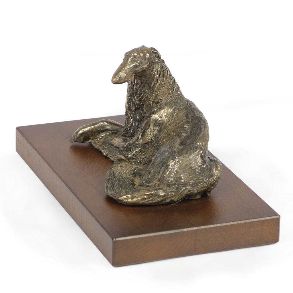 Borzoi, Russian Hunting Sighthound, Russian Wolfhound I - dog statue, figurine for office, trophy for dog show by Art-Dog brand