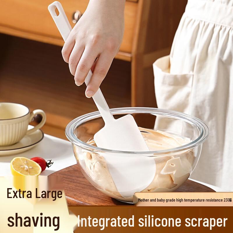 Extended Food-Grade Silicone Spatula Set (3-Pack)