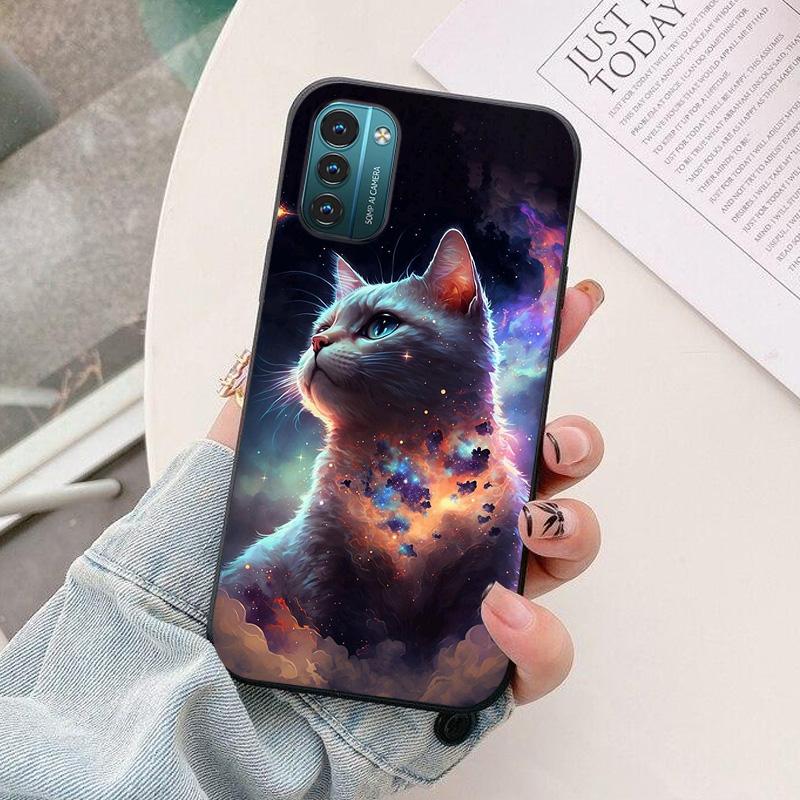 For Nokia G21 Phone Case astronaut Silicone Camera Protection Back Cover For Nokia G11 G 21 G21 Funda Coque