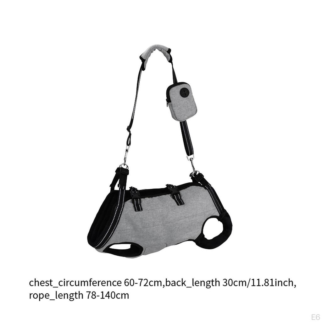 Kutyaemelő hám hordozó sétasegédhez