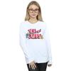 Tom And Jerry Womens/Ladies Gradient Logo Sweatshirt