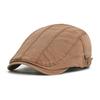 Big Size Spring Summer Soft Washed Cotton Newsboy Cap Men Women Peaked Cap Adjustable Beret Vintage Ivy Flat Cap