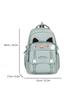 Schoolbag cute girl high-value backpack to reduce the burden of spine care, junior high school high school students versatile large-capacity backpack