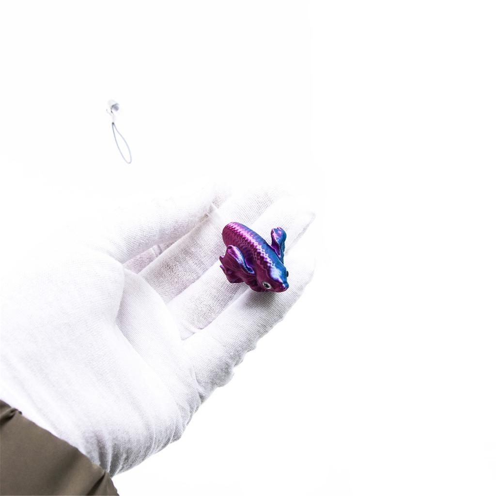 Interactive Fish Exercise Tool for Betta Fish Tail Training Wand Betta Fish Training Stick for Fish Active Entertaining