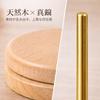 Milibess Wooden Yarn Stand with Brass Pole and Natural Perfect for Knitting or as a Home Decor Item Wood, Knitting, Work,