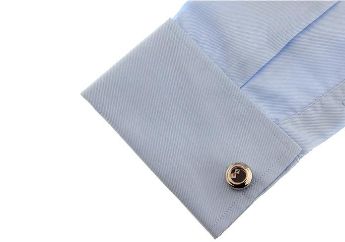 Igame Men Cuff Links Gamble Casino Series Roulette Dice Poker Jeton Design Fashion Cufflinks Wholesaleretail